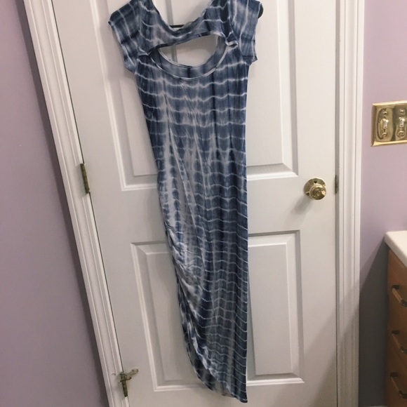 Tie dye fitted maxi dress - Picture 5 of 6